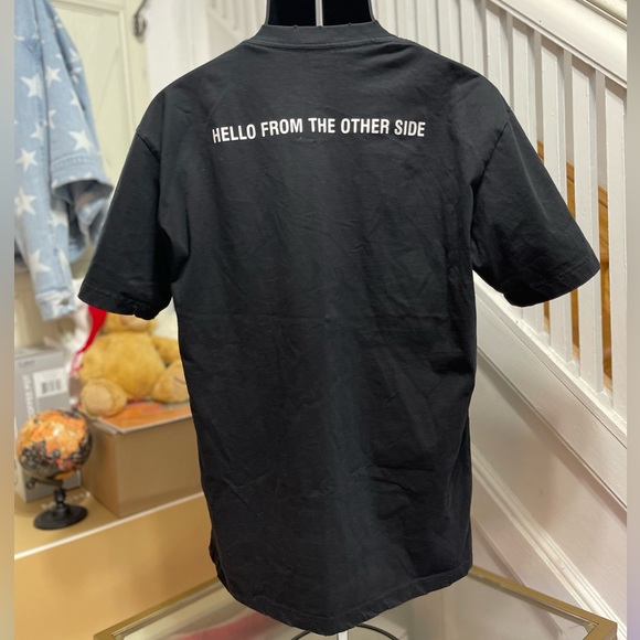 EUC Men’s Medium/Women’ Large Balenciaga Oversized Alien Crewneck Tee In Black - Picture 10 of 13